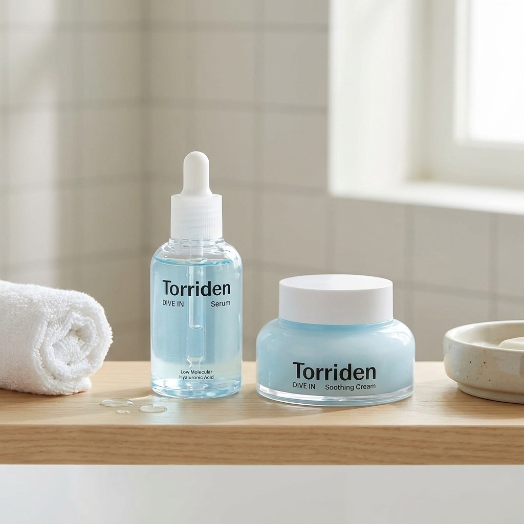 Due prodotti simbolo: siero 50 ml e crema 100 ml, e il compromesso reale